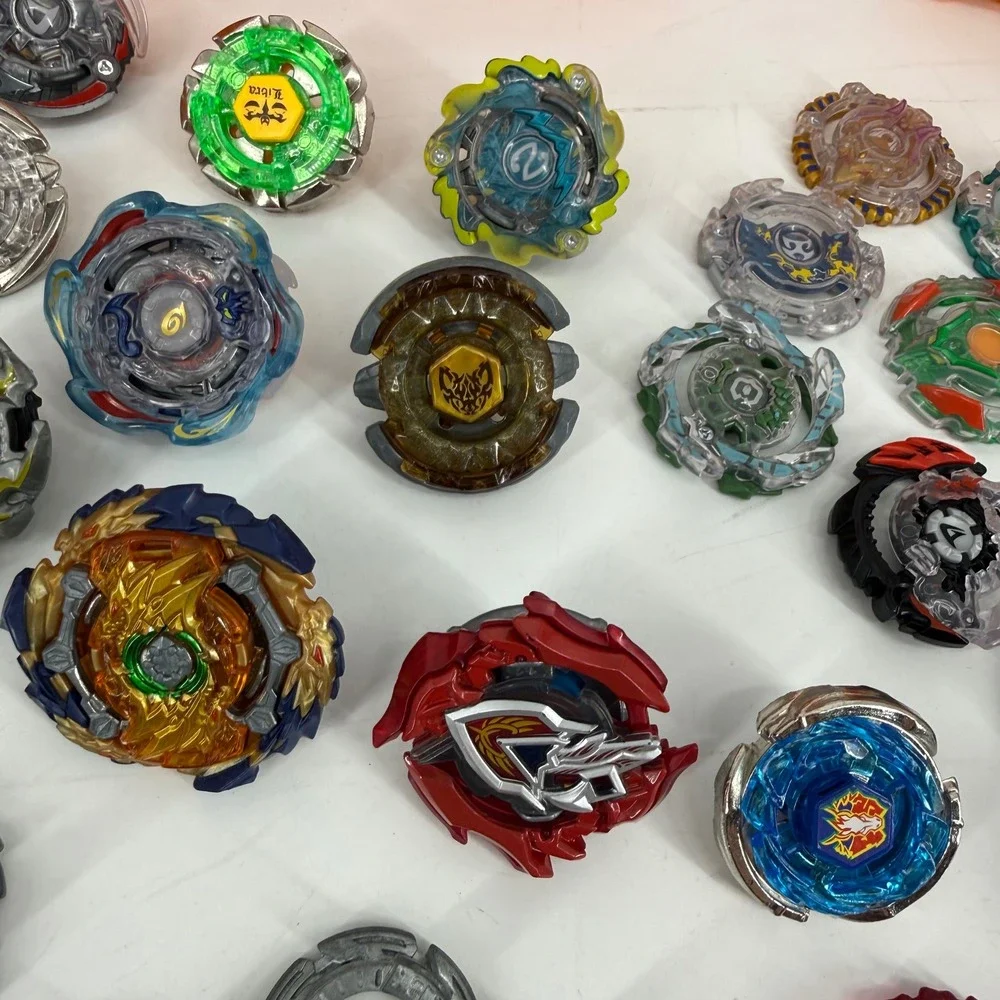 Beyblade Burst Massive Lot 3 Storage Cases Launchers Ripcords Tops Parts